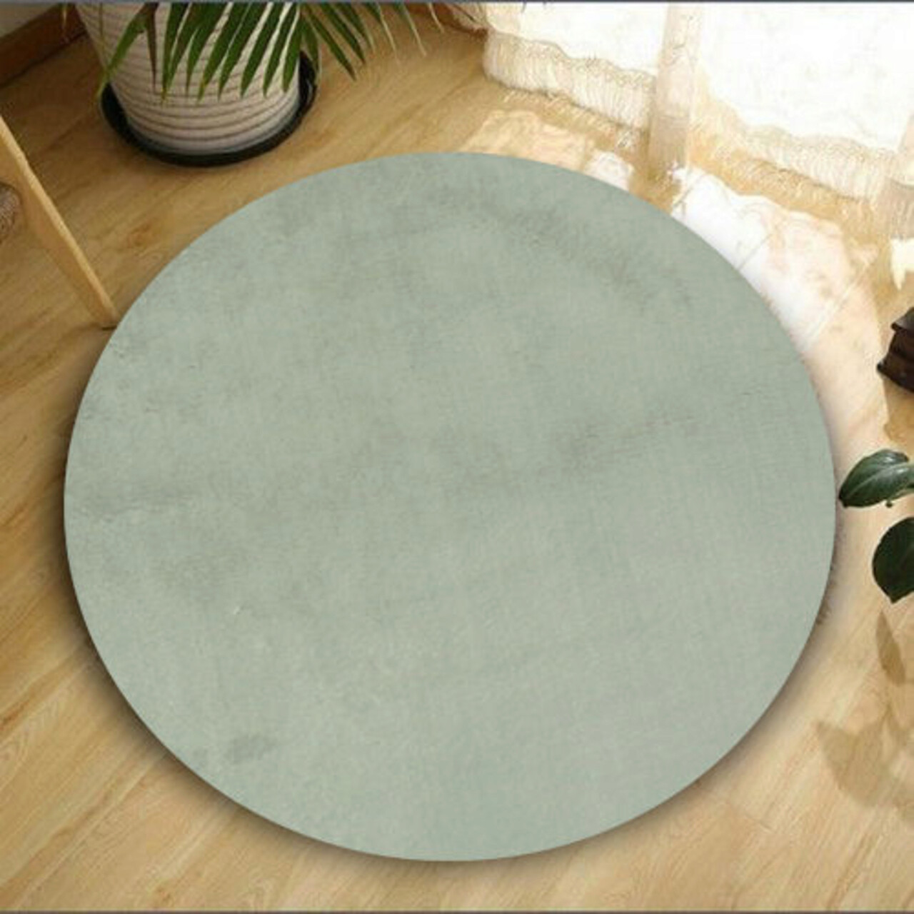 Covor, Oval Plush, Gri deschis - imagine 3